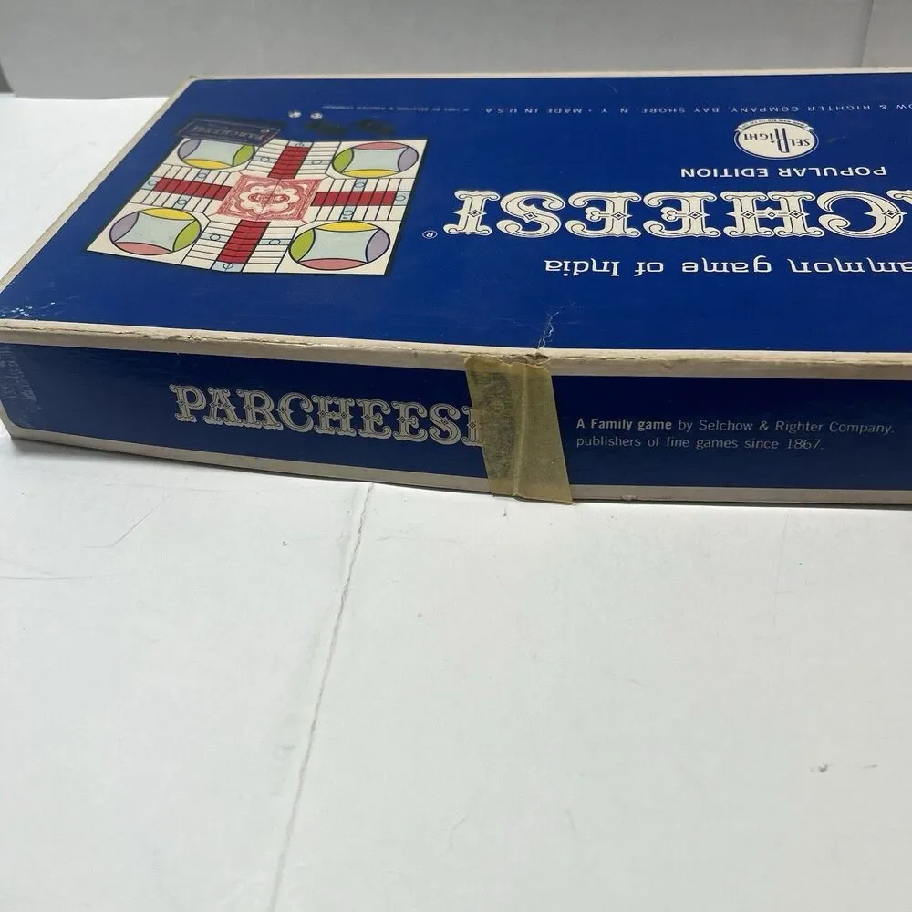 Selchow & Righter vintage parcheesi